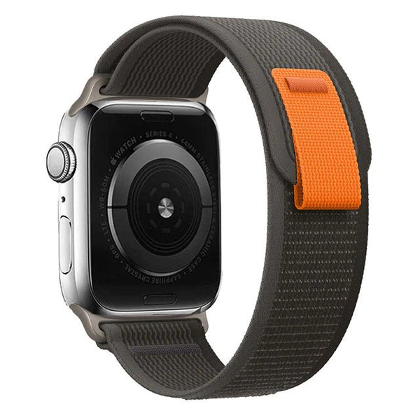 Modbands Black Grey Trail Loop Apple Watch band
