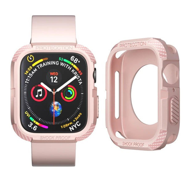 CLEARANCE - Silicone Bumper Case in Pink Sand