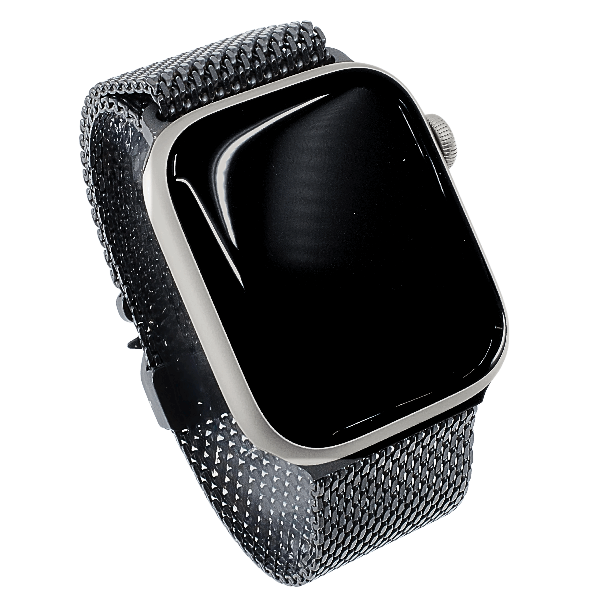 Modbands Black New Milanese Loop Apple Watch band