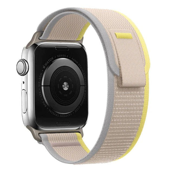 Modbands Yellow Beige Trail Loop Apple Watch band