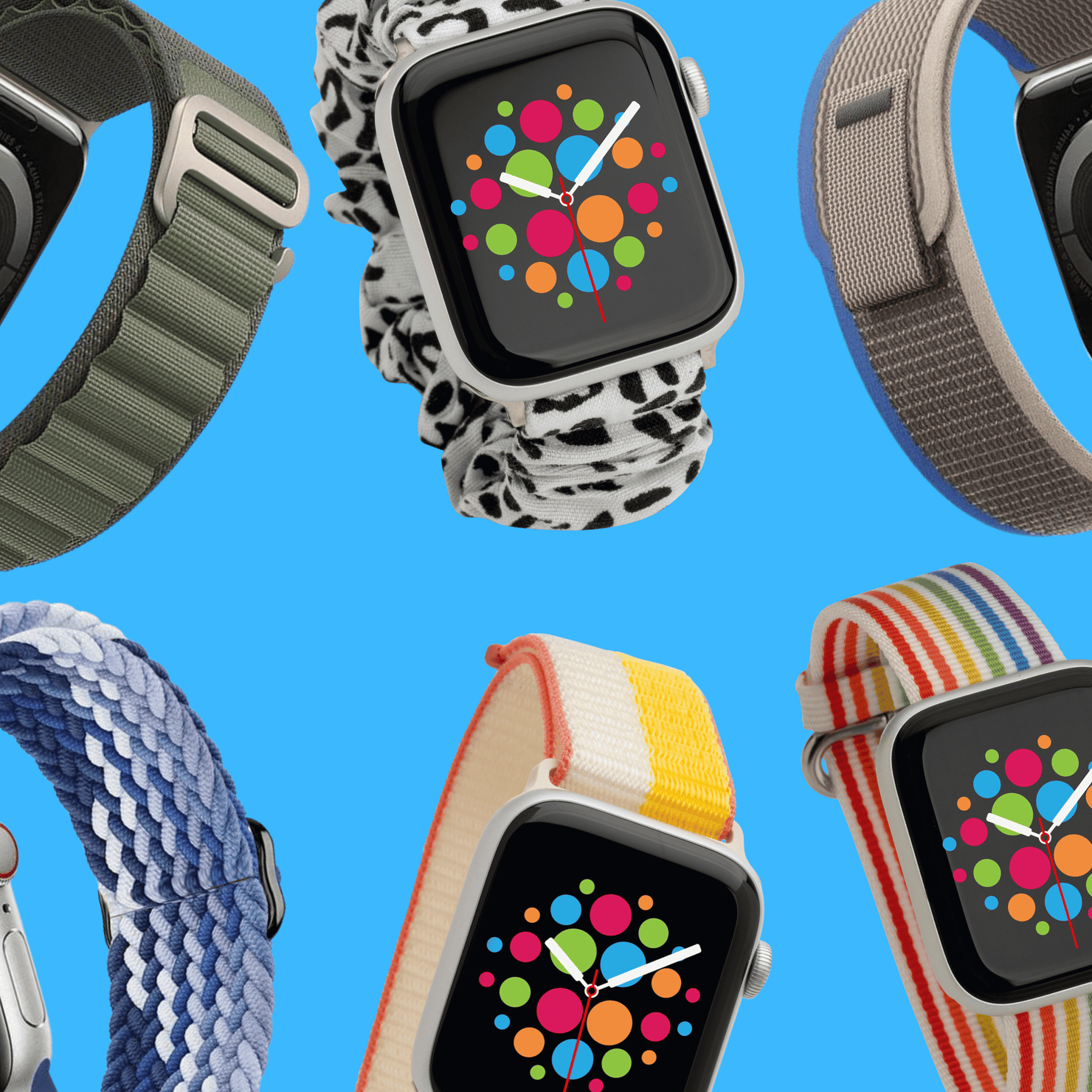 Fabric Apple Watch Band Range