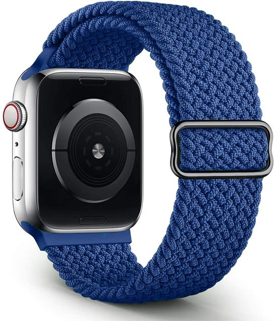 Modbands Atlantic Blue Braided Loop Apple Watch band