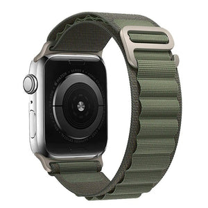 Modbands Green Alpine Loop Apple Watch band