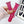 Modbands Polka Dot Silicone - Red Apple Watch band