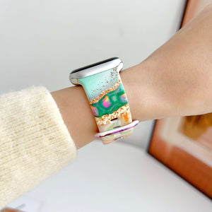 Modbands Silicone Prints Apple Watch band