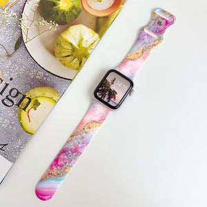 Modbands Silicone Prints Apple Watch band