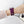 Modbands Polka Dot Silicone - Plum Apple Watch band