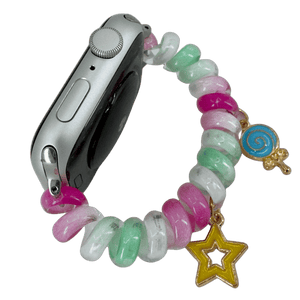 Modbands Rainbow B Lollipop Rainbow Loop Apple Watch band