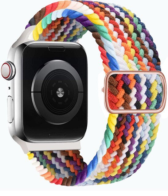 Modbands Pride Braided Loop Apple Watch band