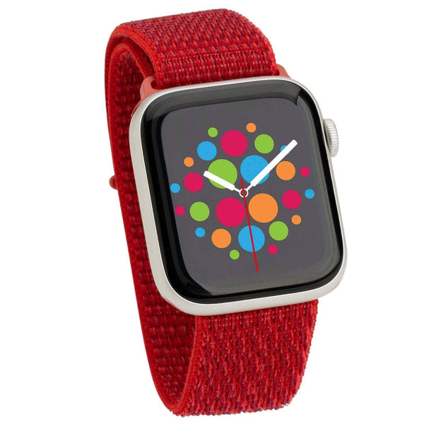 Modbands Red Sport Loop Apple Watch band