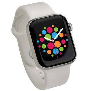 Modbands White Classic Silicone Apple Watch band