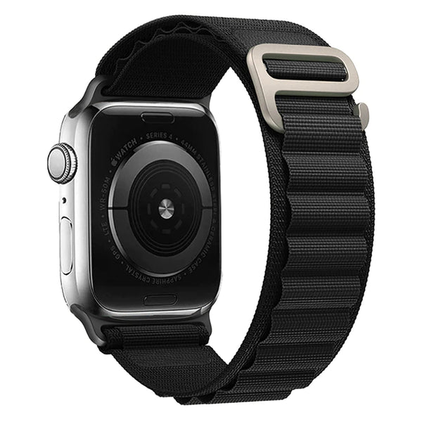 Modbands Black Alpine Loop Apple Watch band