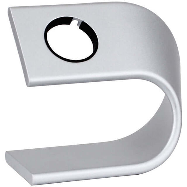 Modbands Silver Curved Aluminium Stand for Apple Watch Apple Stand