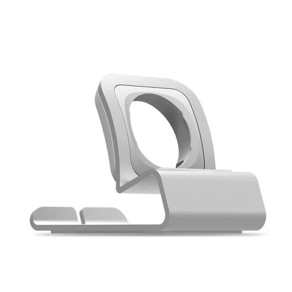 Modbands Silver Tilt Aluminium Apple Watch Stand Apple Stand